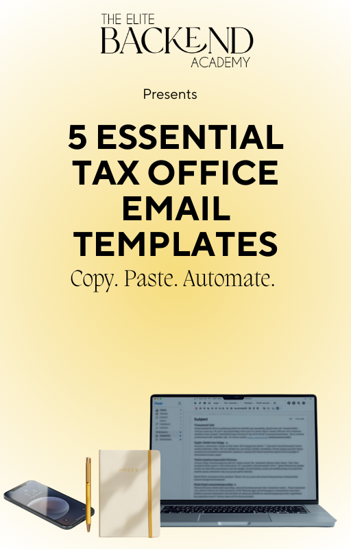 5 Essential Tax Office Email Templates
