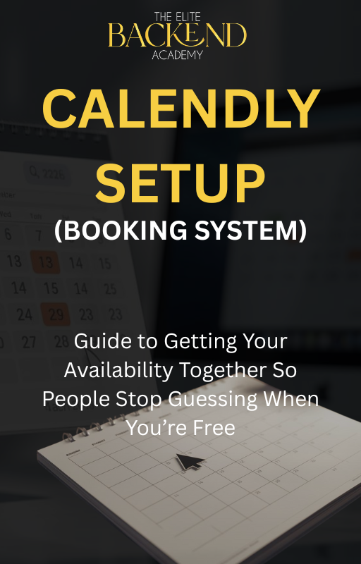 Calendly Setup (Booking System)