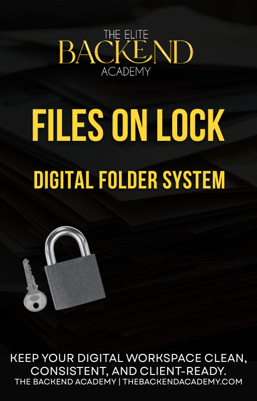 File On lock Digital File folder